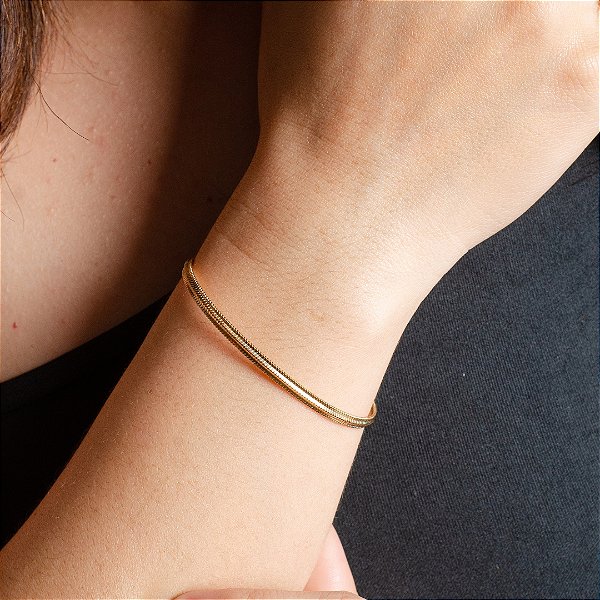 Bracelete Ajustável - Semijoias 18k - P13-12200