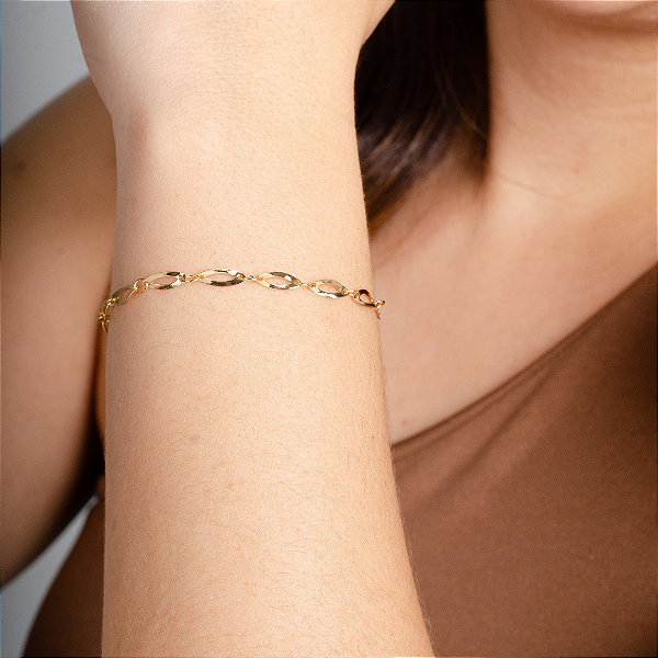 Pulseira Feminina - Semijoias 18k - P70-08110