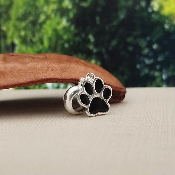 Berloque Pata Pet (Dupla Face) - Prata 925 - MBL325-19114