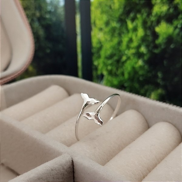 Anel Caudas de Sereia (Regulável) - Prata 925 - MA531-1492
