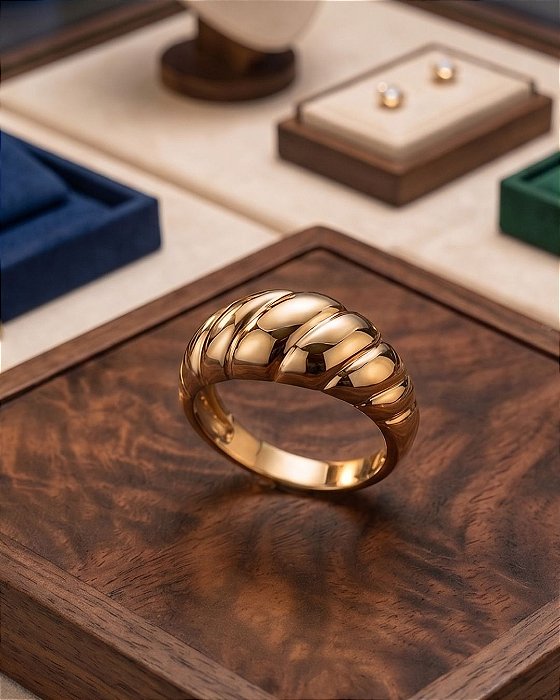 Anel Feminino - Semijoia 18k - MA509-X250