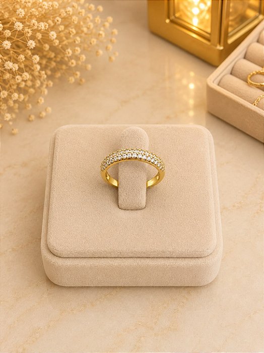 Anel Aparador Semijoia 18k MA609