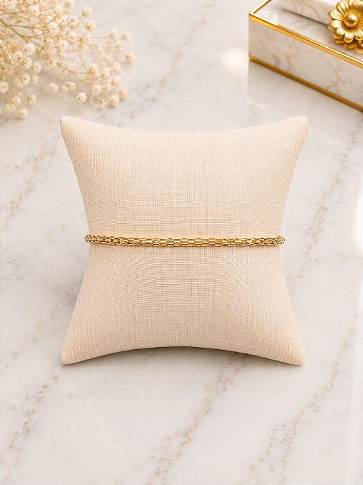 Pulseira Pipoca Semijoia 18k P183