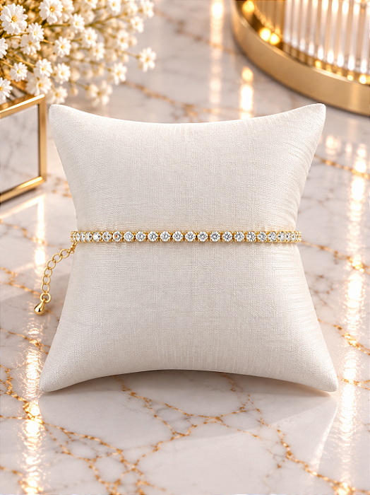 Pulseira Riviera Semijoia 18k P227