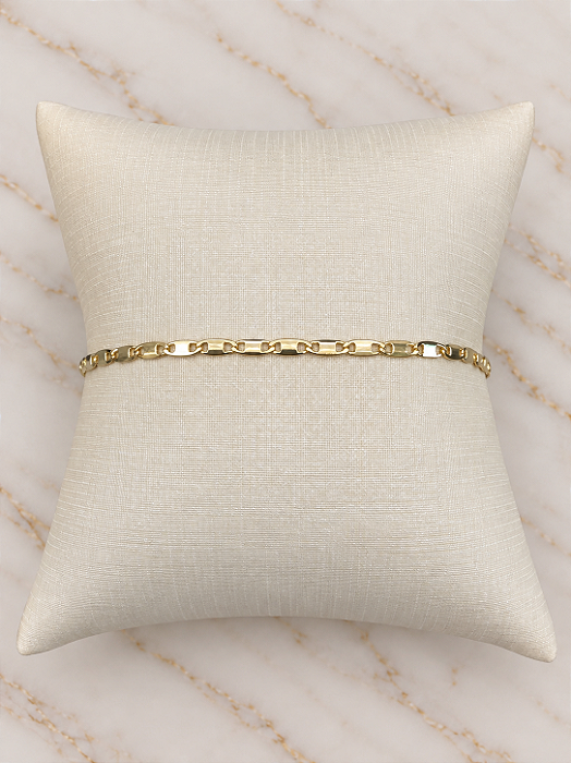 Pulseira Masculina- Semijoia 18k- P240