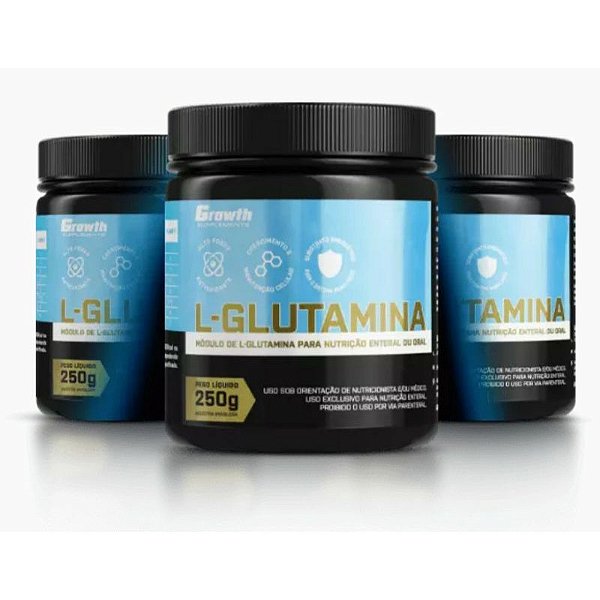 L-Glutamina (250g) - Growth Supplements