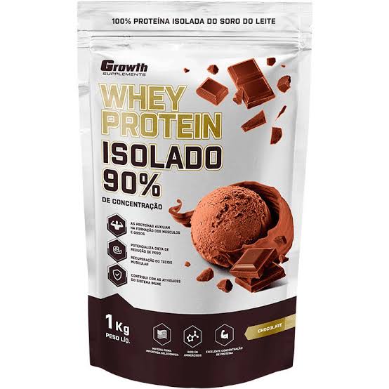 Whey protein Isolado - Sabor chocolate