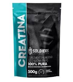 Creatina Monohidratada Soldiers - 500 gramas