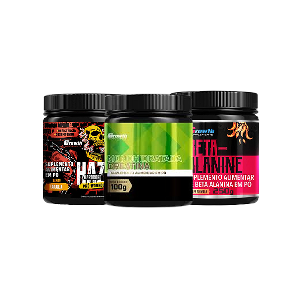 Combo - Creatina + Beta Alanina + Pre Treino