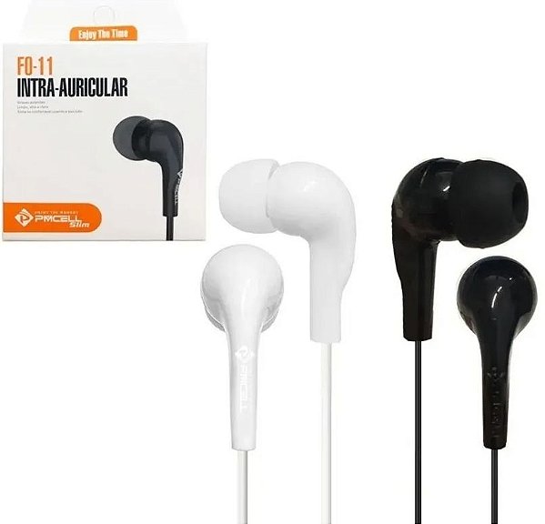 Fone De Ouvido Com Microfone Intra Auricular Pmcell Fo-11
