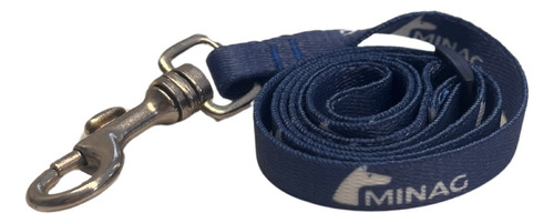 Guia Em Nylon 60cm Azul Minag