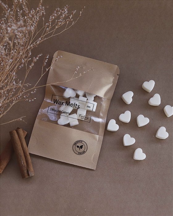 Wax Melts Maçã e Canela - Pastilhas aromáticas