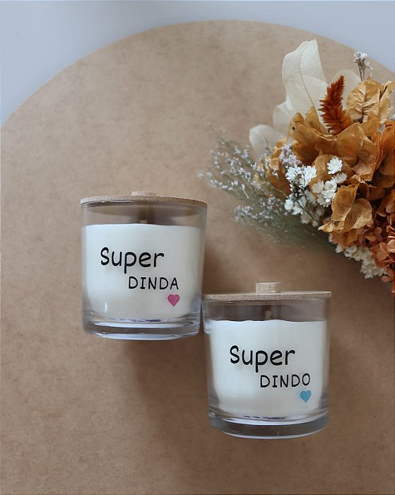 Vela Dinda e Dindo 200g