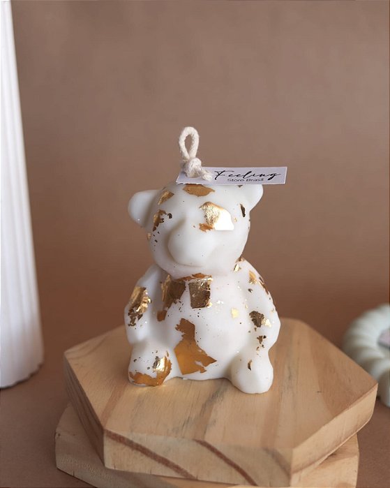 Vela Urso Teddy Decor
