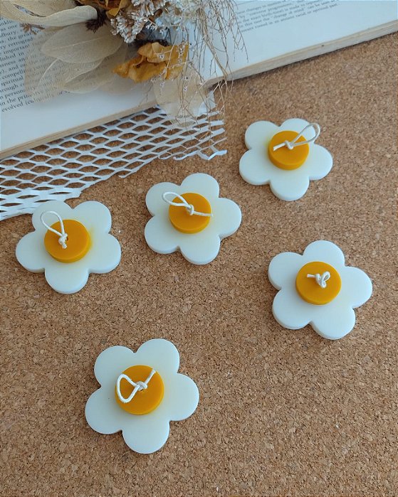 Vela lembrancinha Flor