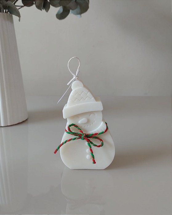 Vela Boneco de Neve