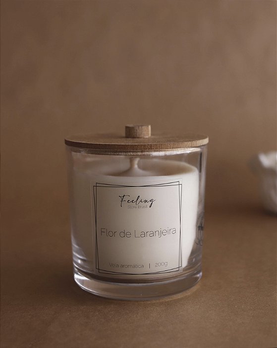 Vela aromática Flor de Laranjeira