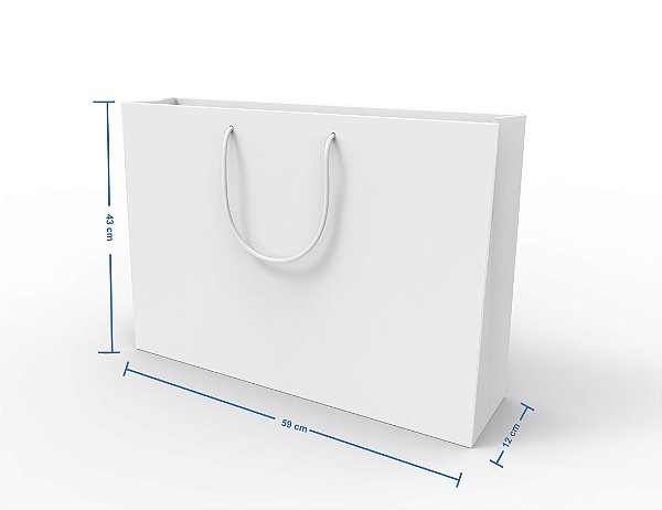 Sacola Horizontal - (LAP - 59 x 43 x 12 cm)