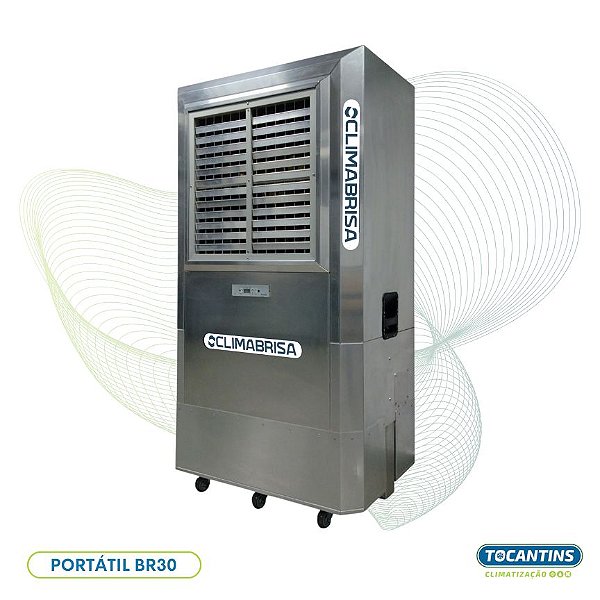 Climatizador Evaporativo Portátil Climabrisa BR30