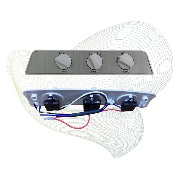 Kit Painel i de Controle Portátil i9 220v Analógico