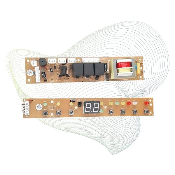 Painel de Controle Portátil i9 220v Digital