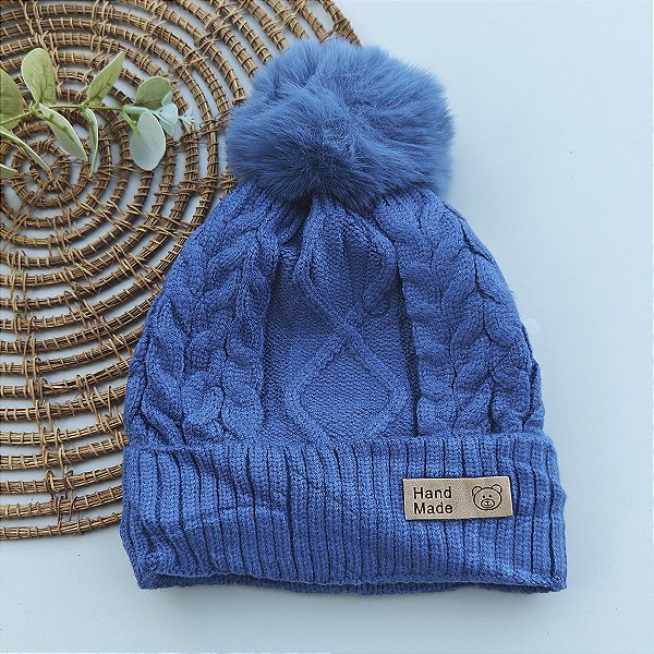 Touca Pompom Infantil