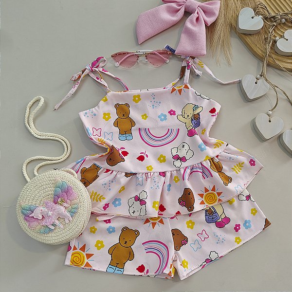 Conjunto Karina Rosa 02 ao 08