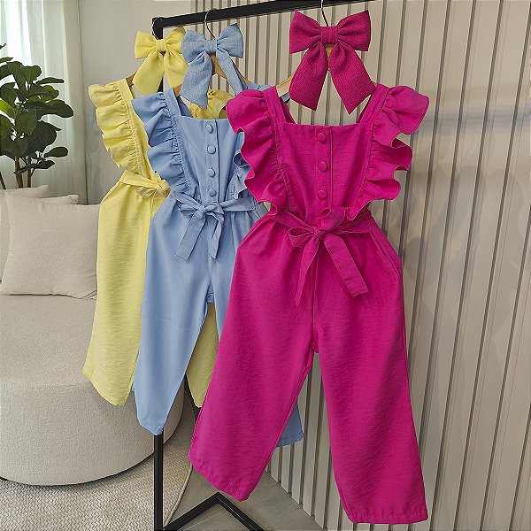 Macacão Luiza 04 ao 10