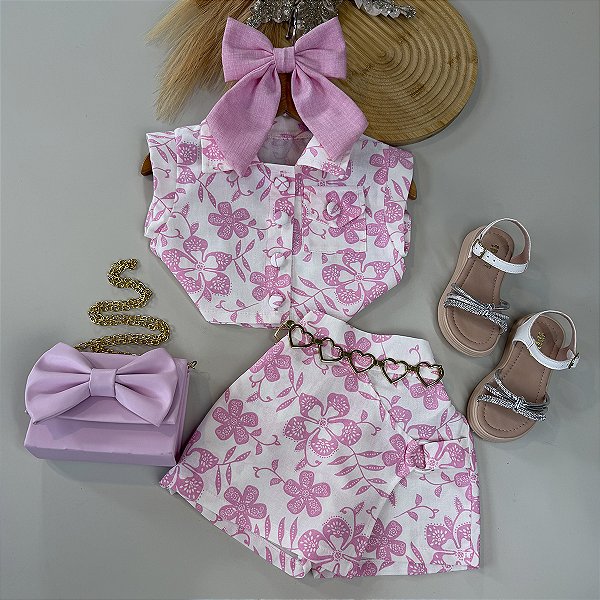 Conjunto Floral 02 ao 12