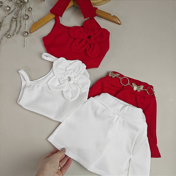 Conjunto Valentina de Natal 02 ao 10