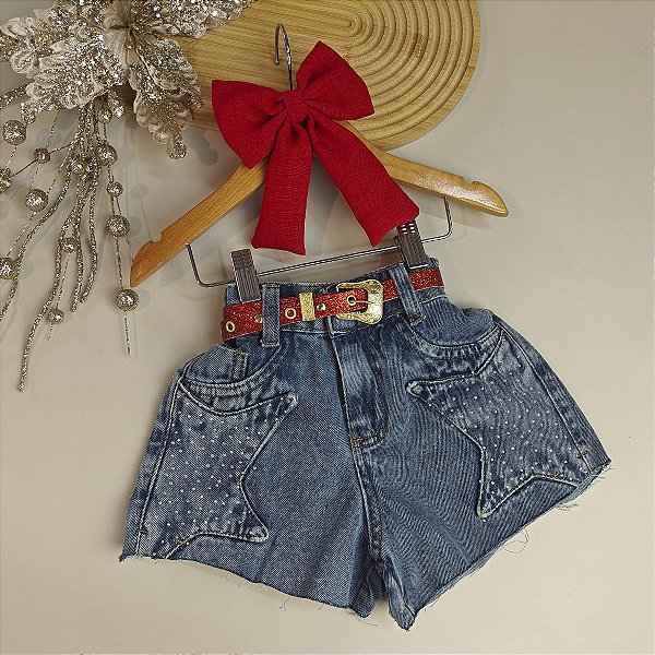 Short Jeans Estrela 04 ao 10