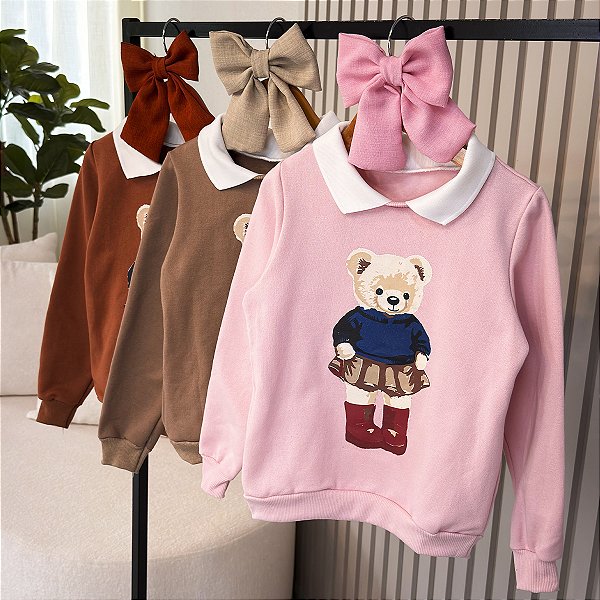 Blusa Moletom Tânia 04 ao 12