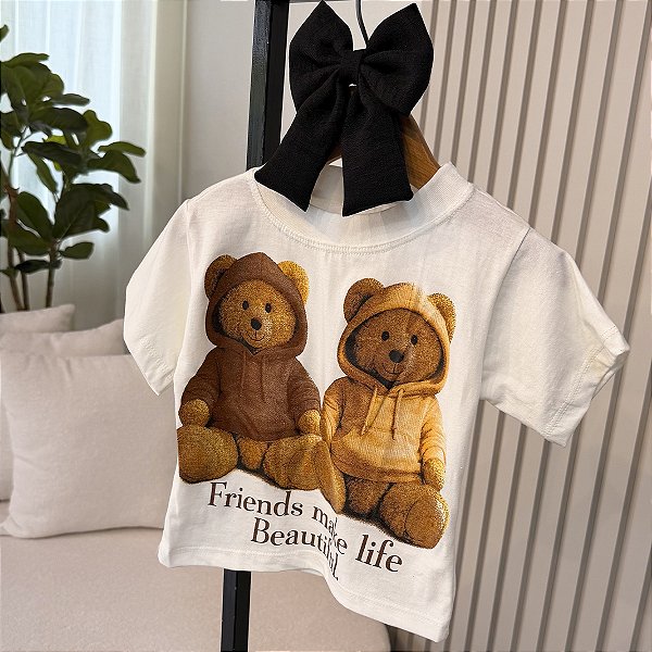 T-Shirt Ursos Filha 04 ao 12