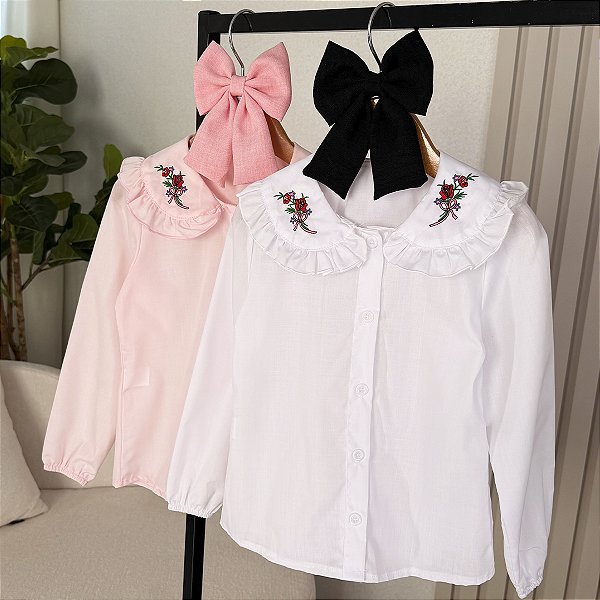 Camisa Flores 02 ao 10