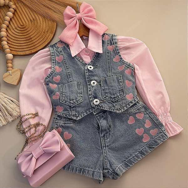 Conjunto Jeans Maya 04 ao 12