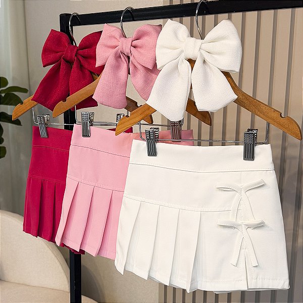 Short Saia Rose 04 ao 10