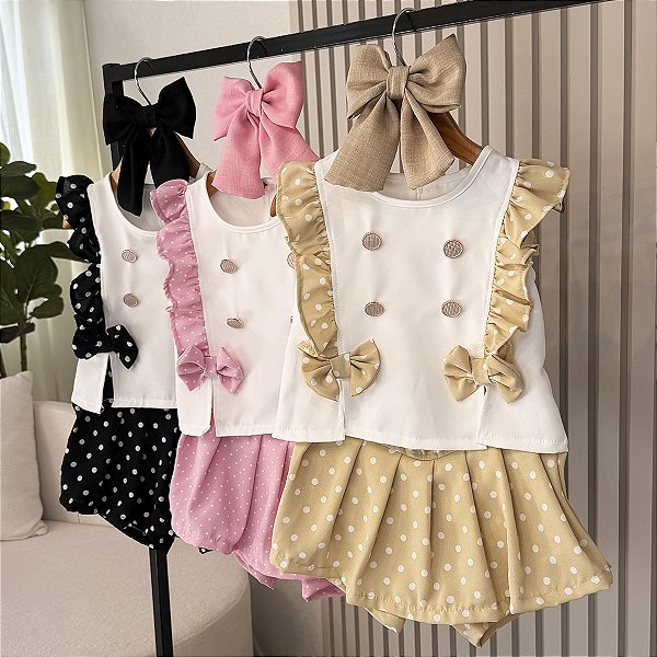 Conjunto Larrisa 04 ao 10 (2 Peças)