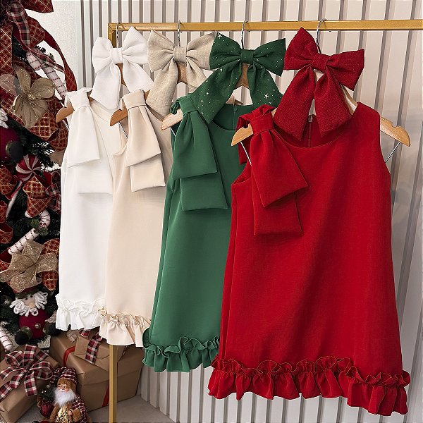 Vestido Encanto de Natal 04 ao 12
