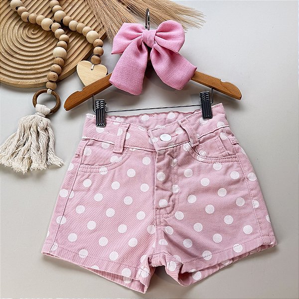 Short Jeans Poá 04 ao 12