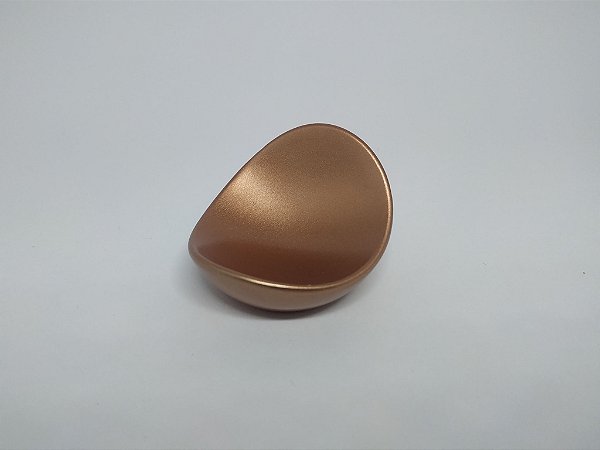 Puxador Avelã Ponto Cobre Grande 31mm
