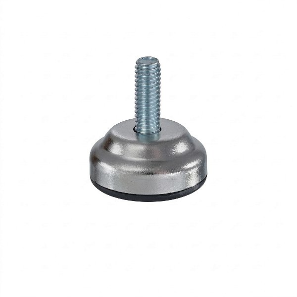 Sapata Niveladora Niquelada 35mm – Rosca 5/16” x 1” | Kit com 100 Unidades de Alta Qualidade
