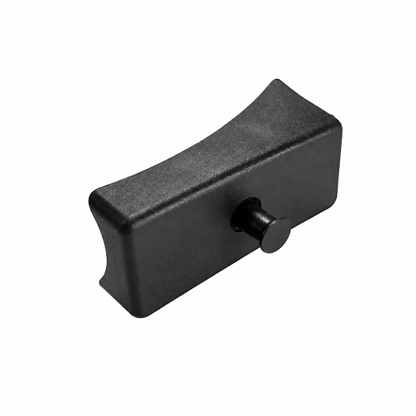 Sapata Meia Cana Curva 7/8” a 1” para Cadeira Tubular – Kit com 12 Unidades