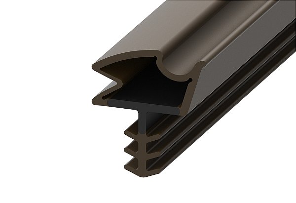 Vedação de Porta Central 8,5mm Tabaco – Rolo com 50m para Isolamento e Acabamento Discreto