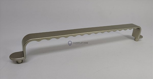 Puxador Alça 2141 Gabiano Niquel Acetinado 192mm - Ergonomia e Elegância