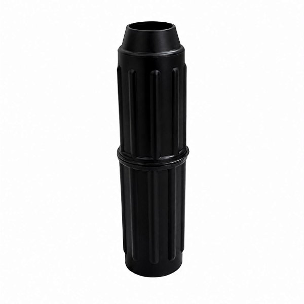 Mandril Plástico para Tubos 7/8" e 5/8" Regulável Preto - Kit 12 peças
