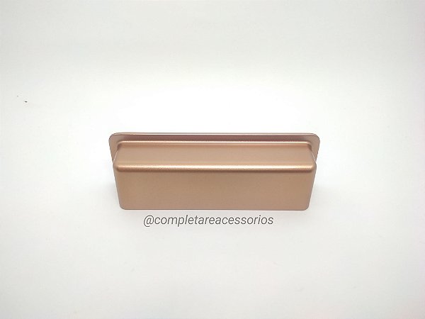 Puxador Éden Concha 96mm Cobre – Elegância Retrô com Acabamento Sofisticado