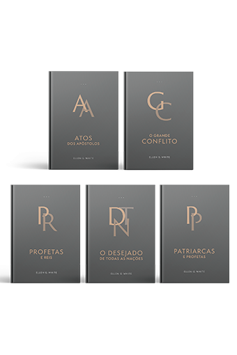 Série: Conflito dos Séculos (Ellen G. White) - 5 vol. | Edição Atualizada (Capa Dura) #