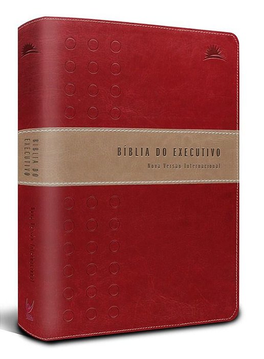 Bíblia do Executivo NVI (Capa Vinho e Prata)