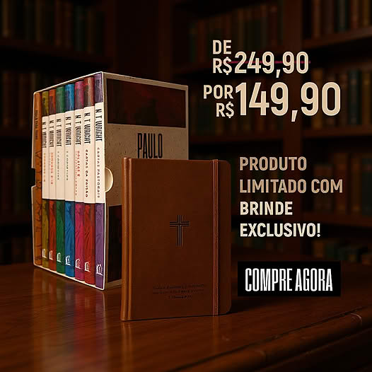 Box: Paulo Para Todos + Caderno de Luxo (N.T. Wright)