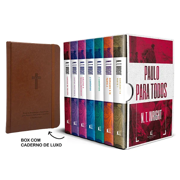 Box: Paulo Para Todos + Caderno de Luxo (N.T. Wright)